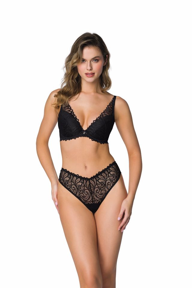 Бюстгальтер на тонком поролоне M-3931-11 Nerine Black