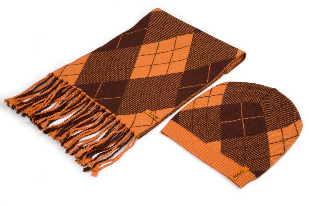 Комплект Snapp: шапка и шарф (ультра синий)