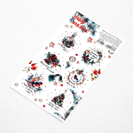 Набор наклеек "Исполнения желаний" 16*9,5 см (6 шт)