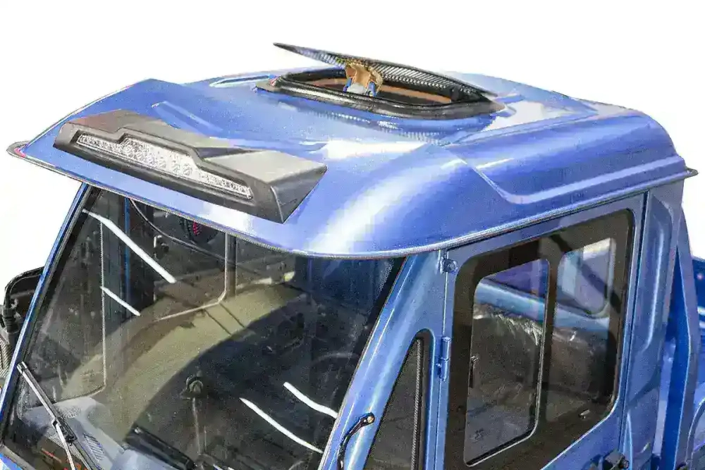 Грузовой электротрицикл Rutrike КАРГО Кабина обогрев 1500 60V1000W