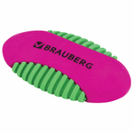 Ластик BRAUBERG «Mix S», 58×33×13 мм, цвет ассорти, ( 5 штук.)