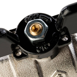 Кран шаровой угловой с американкой полнопроходной 20