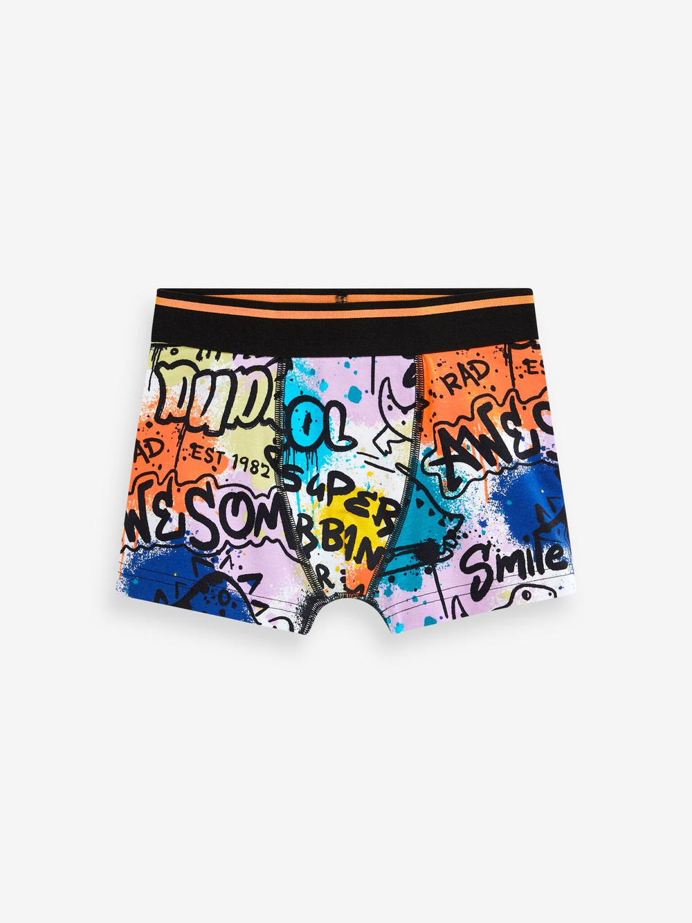 Трусы для мальчика Next N34-001, 7 шт., Черный, Бежевый, Персиковый