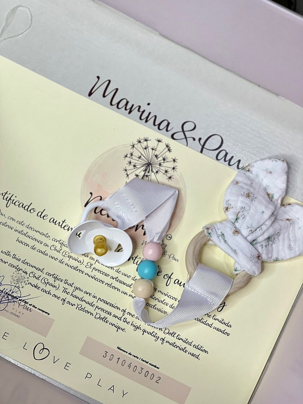 Кукла Реборн Marina and Pau 45cм Alina мягконабивная (M3002)