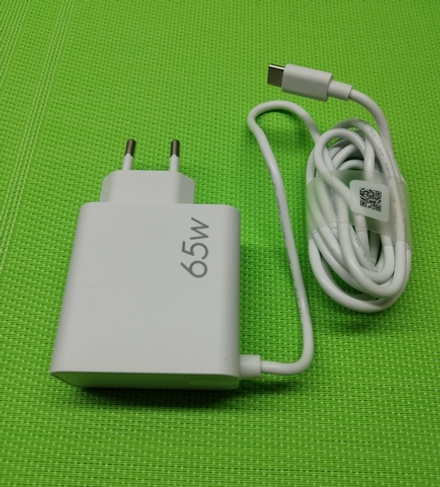Блок питания (зарядное устройства) + кабель Type-C, (E065-1R200325VE) (65W) для ноутбуков Tecno / Infinix (АСЦ)
