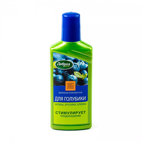 Удобрениежидкое ДОБРАЯ СИЛА для голубики и лесных ягод