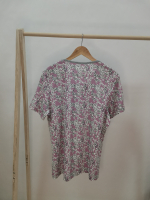 Футболка Ф-22Х/сирень-луговыецветы