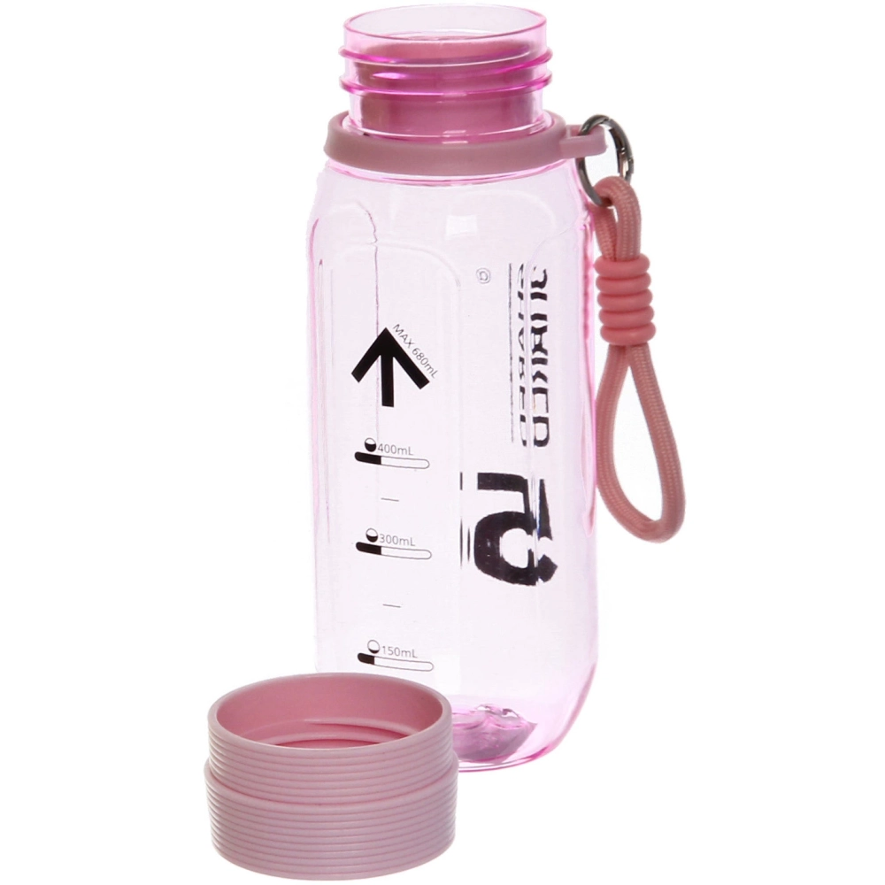 Бутылка питьевая пластиковая 680мл «Отличный день», микс цветов