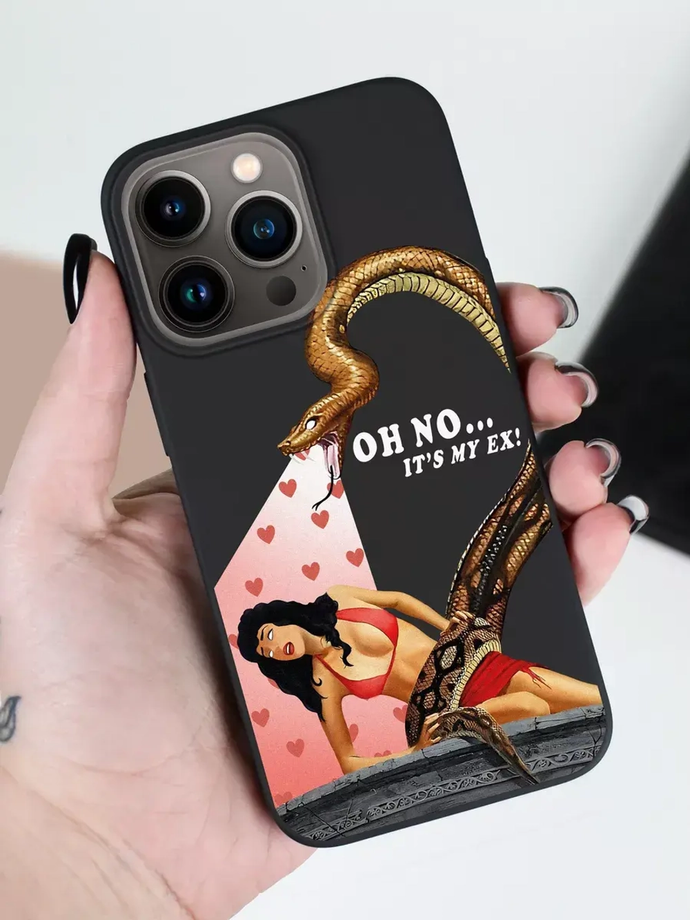 Чехол на iPhone 14 Pro с принтом