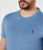 Футболка POLO RALPH LAUREN - голубой(710671438)