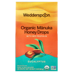 Wedderspoon, органические капли с медом манука, с прополисом и эвкалиптом, 20 капель, 120 г (4 унции)