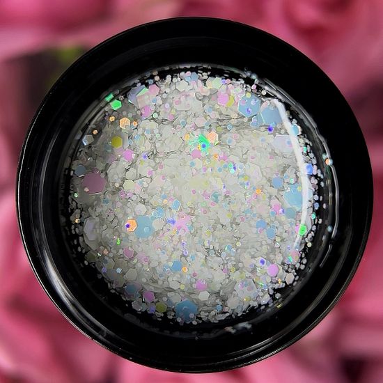 Глиттер гель Lolly Pop 01 builder gel Enigma 5 мл