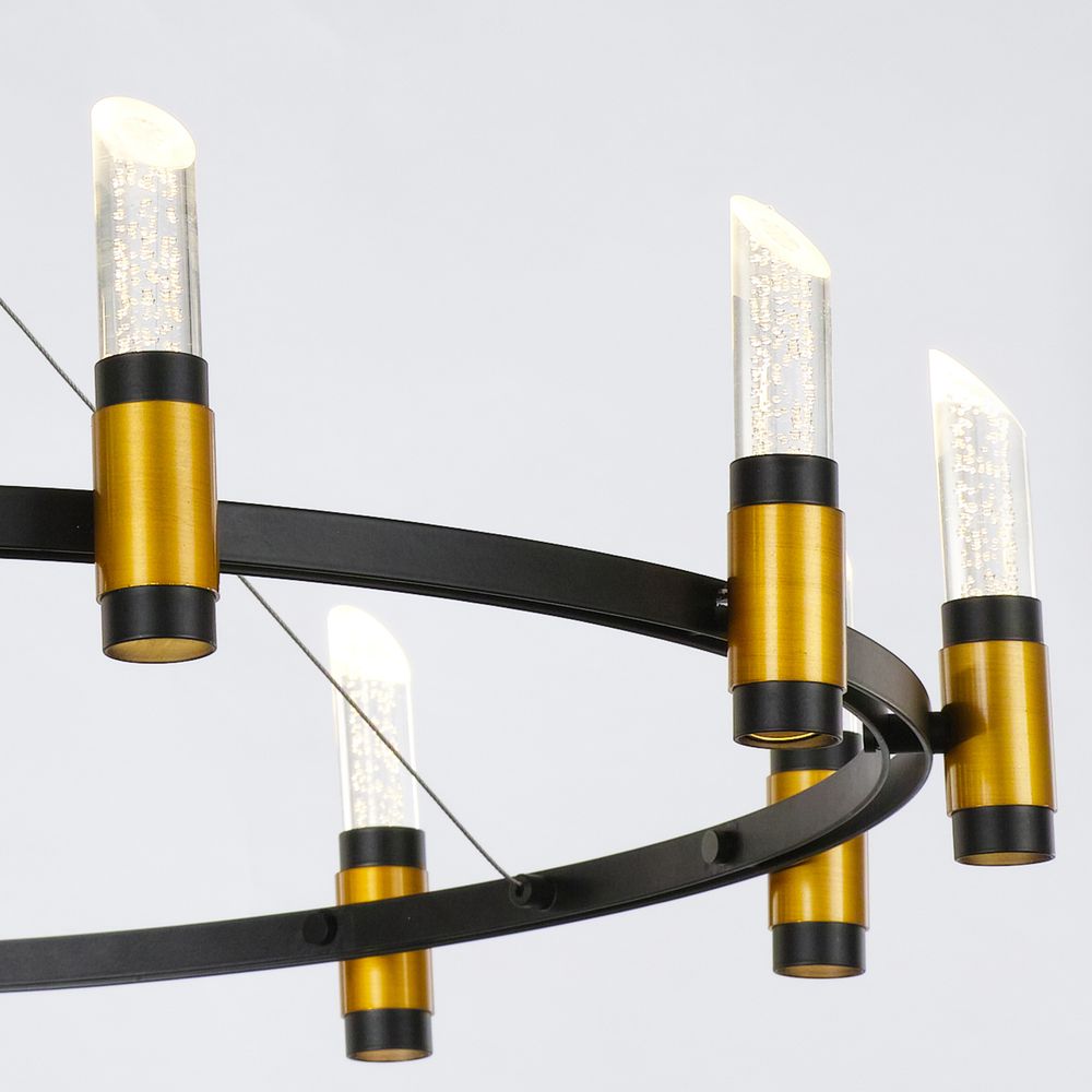 Люстра MD18001040-12A gold/black