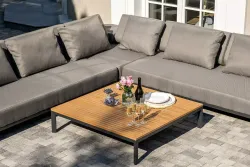 "Амальфи" трансформирующаяся лаунж-зона из алюминия, цвет графит