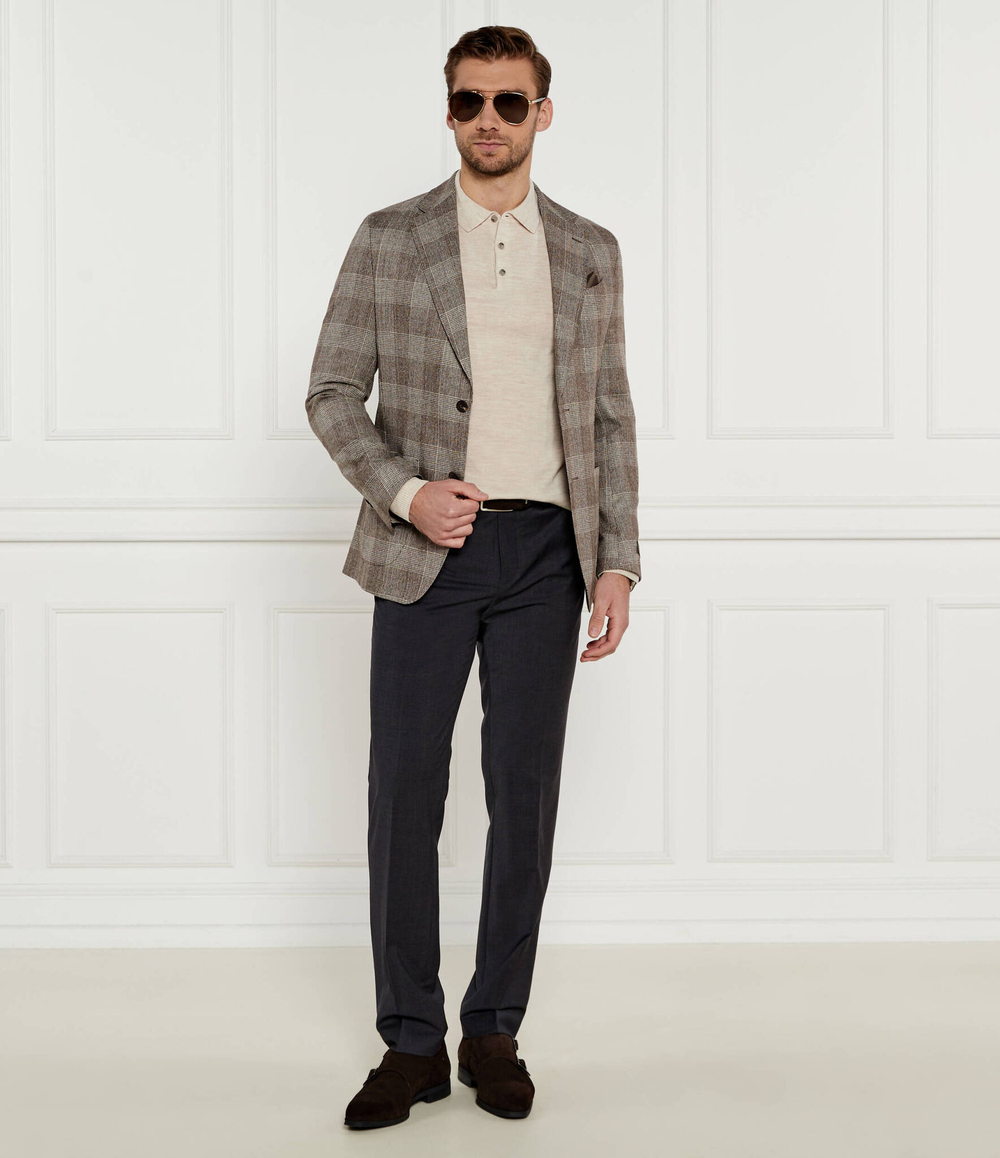 Хлопковое поло JK-08Dondo Joop! - бежевый(30032607)