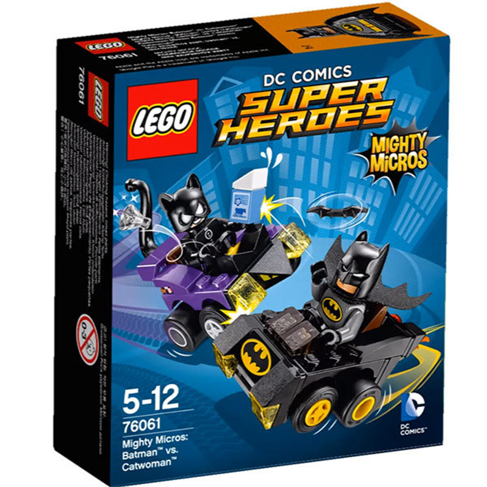 LEGO Super Heroes: Бэтмен против Женщины-кошки 76061 — Mighty Micros: Batman vs. Catwoman — Лего Супергерои ДиСи