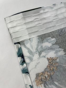 Штора из рогожки Сказка "Пиония4" 145х180 см 1 шт