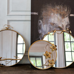 Зеркало настенное Объект мечты Эфрусси Голд