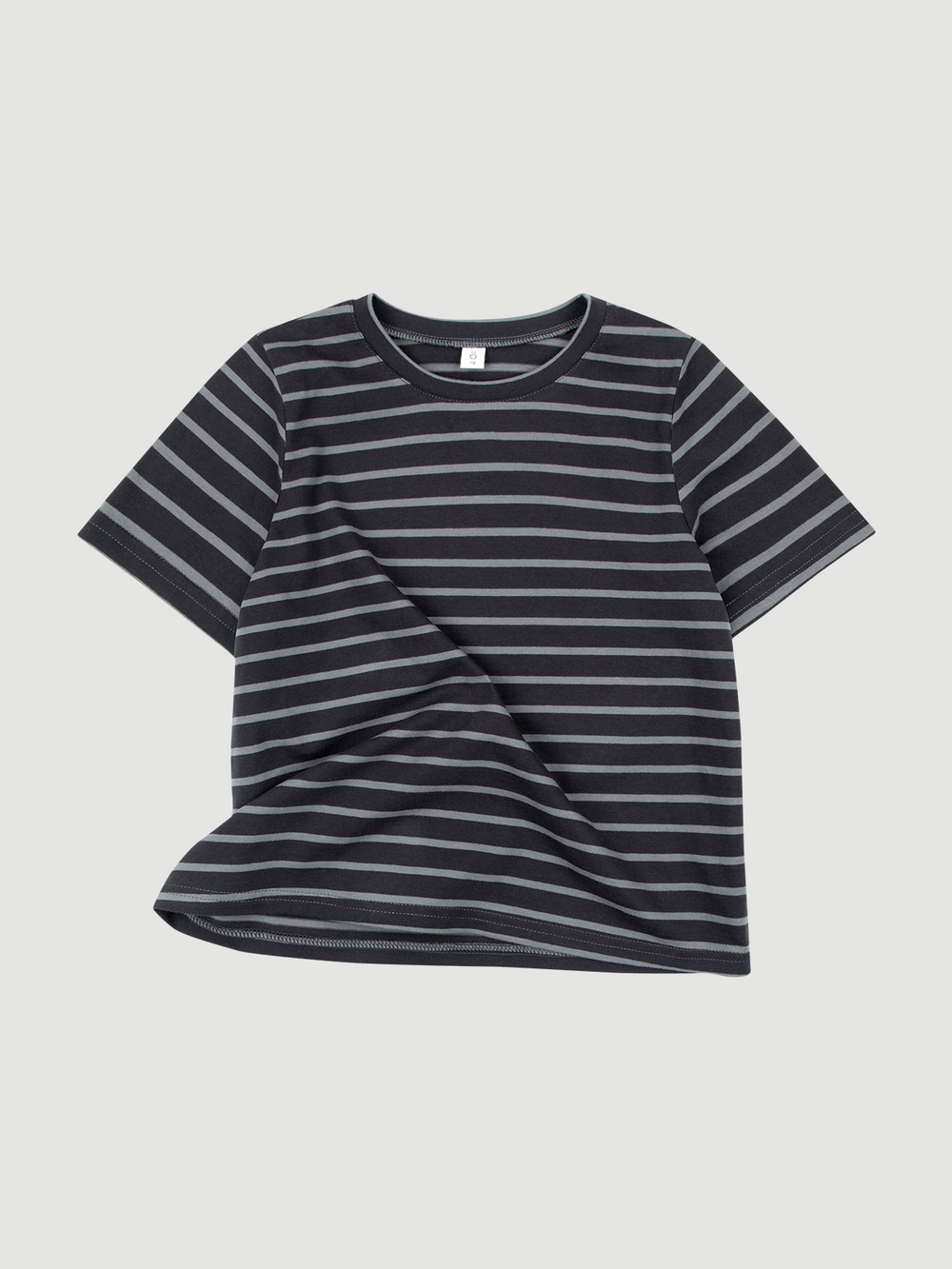 Футболка базовая Mjölk Anthracite Stripes