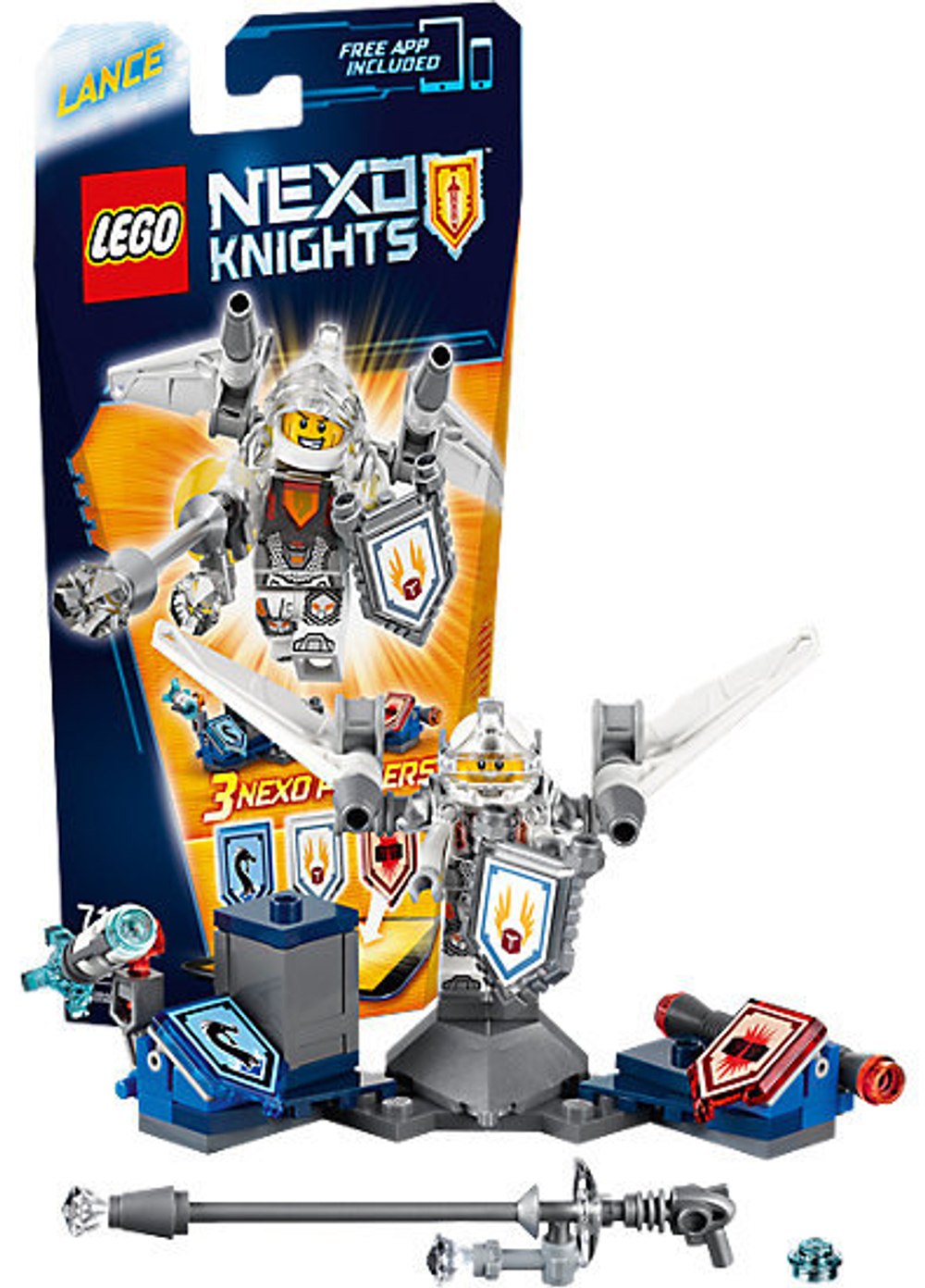 LEGO Nexo Knights: Ланс — Абсолютная сила 70337 — Ultimate Lance — Лего Нексо Рыцари