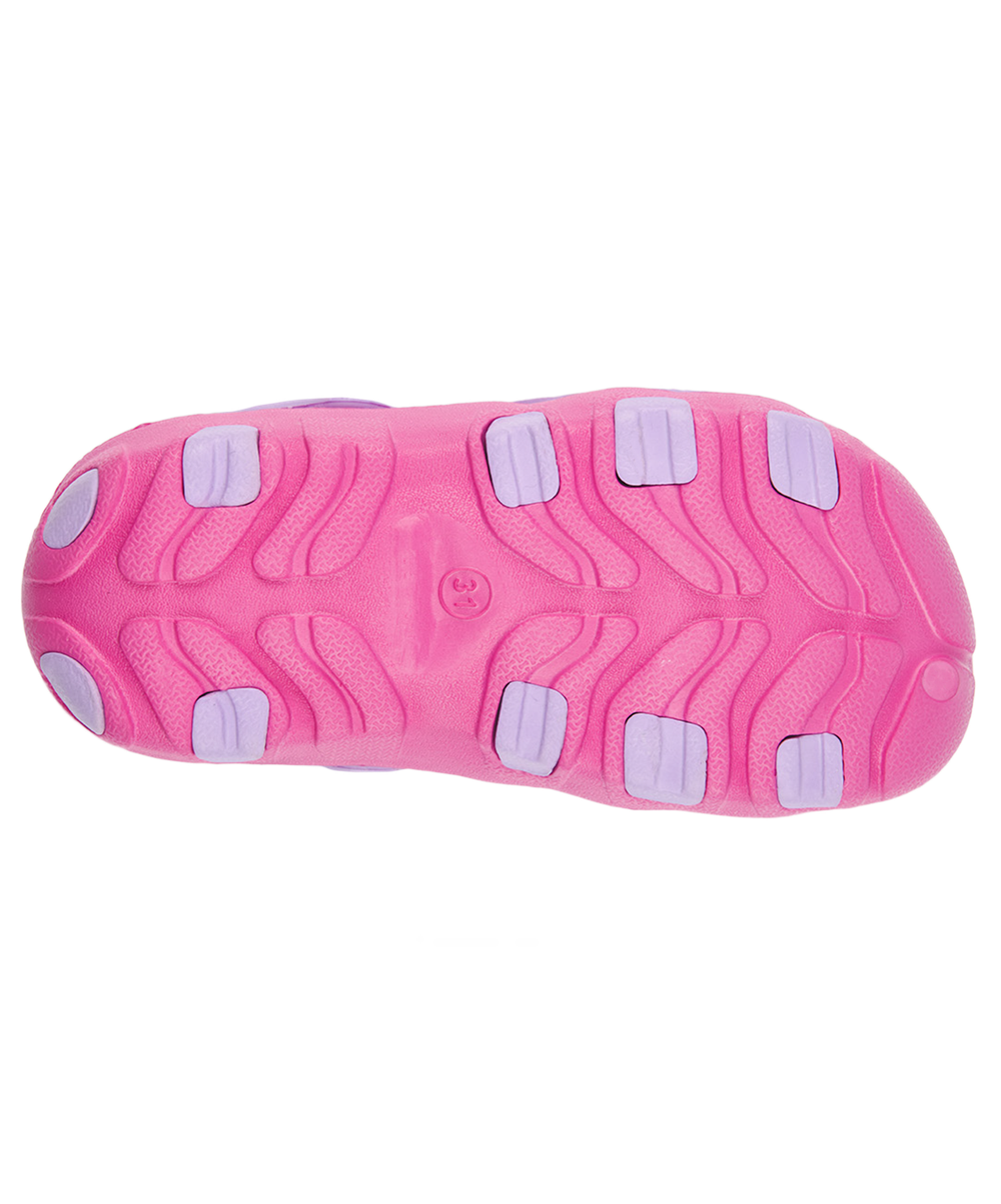 Обувь для пляжа Crabs Raspberry/Lilac, для девочек, р. 24-29, детский