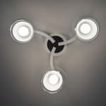 Citilux Кристи CL152130 Люстра потолочная Белая Хром