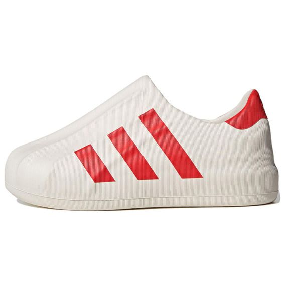 Кроссовки adidas originals AdiFOM Superstar для скейтборда Низкие Белые/Красный Унисекс