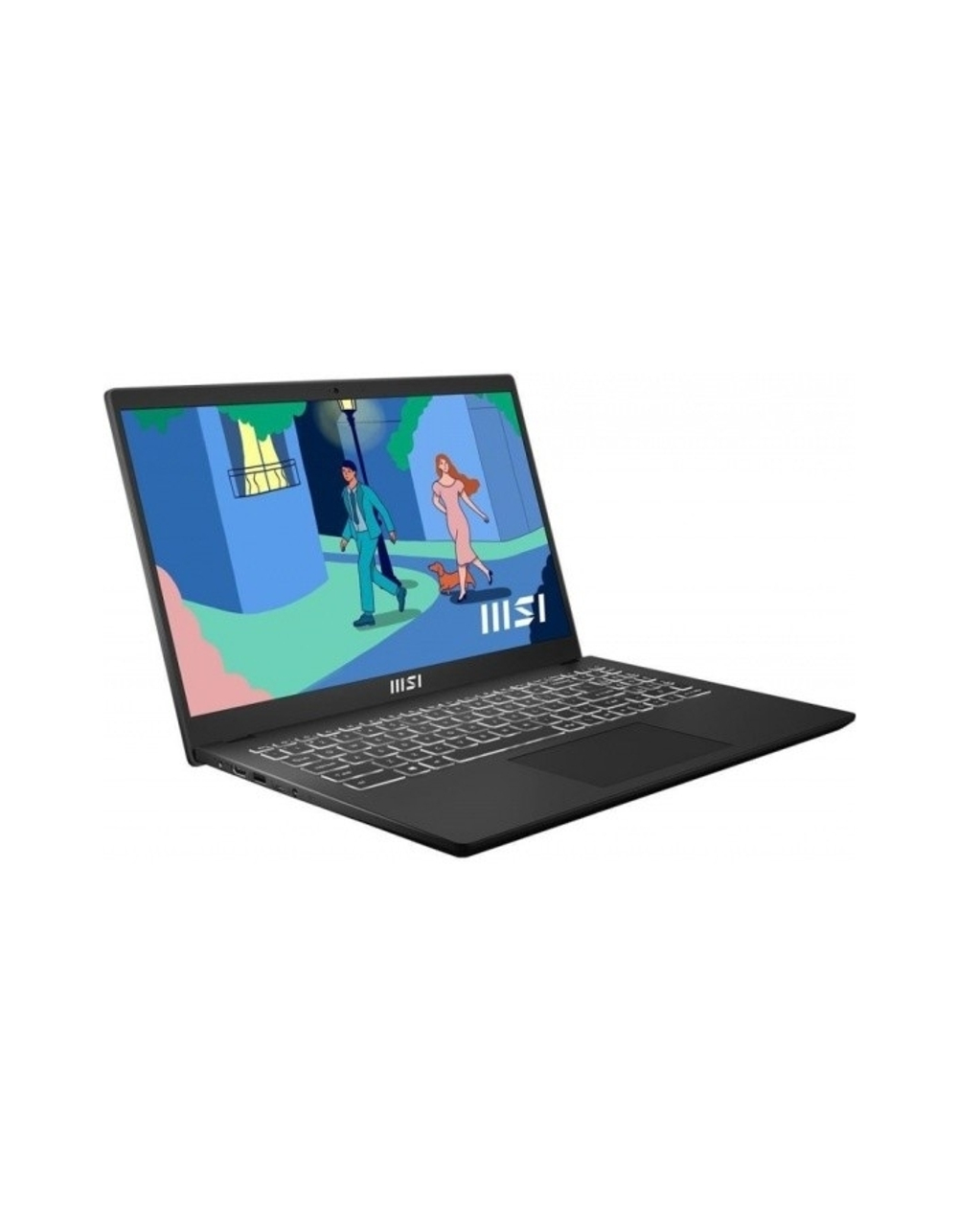 MSI Modern 14 C7M  [9S7-14JK12-238] Black 14" {FHD Ryzen 5 7530U/8/SSD512Gb/Win11}