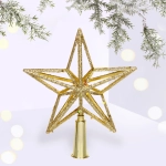 Звезда на елку «Кремлевское сияние» 15*18 см, Золото