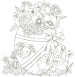 Symphony of Cute Animals. Coloring book