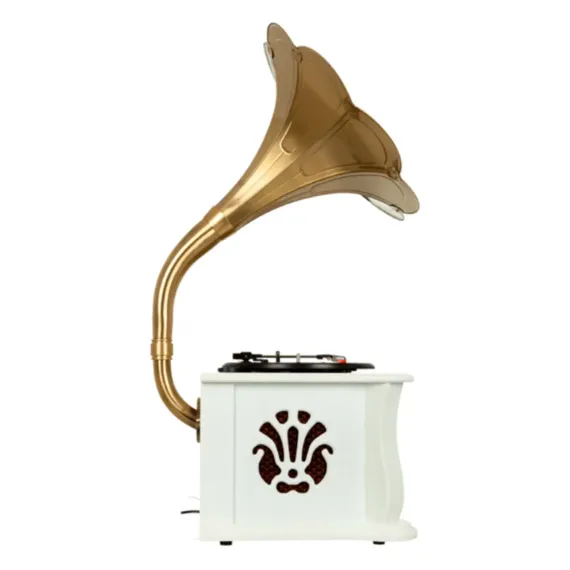 Alive Audio Gramophone White