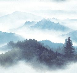 Пейзаж Карельский край панно