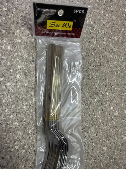 Вилки версаче 6шт