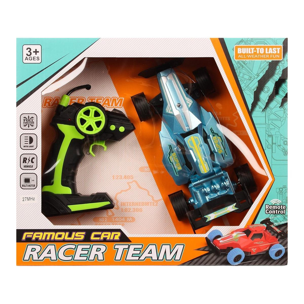 Гоночная машина на РУ, коробка 555-525