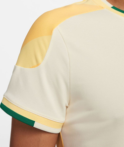 Теннисная футболка Nike Court Slam Dri-Fit Tennis Top - coconut milk/soft yellow/black