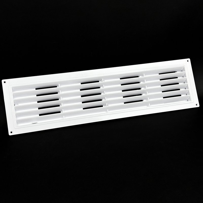 Решётка вентиляционная 460х123 мм радиаторная с регулировкой сечения