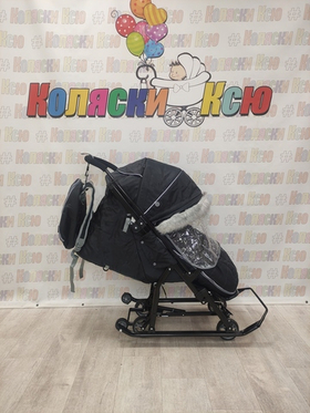Санки-коляски Ника Детям 7-5SK графитовый