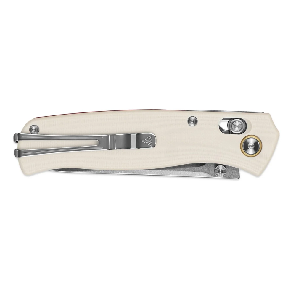 Нож складной SRM 255L-GT2 Medal Stonewash (10Cr15CoMoV, Ivory G10)