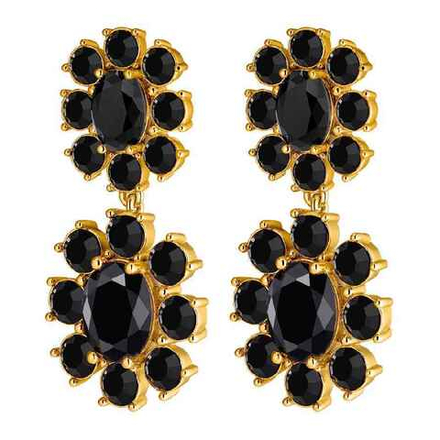 Серьги Dyrberg Kern LINA SG BLACK 450072