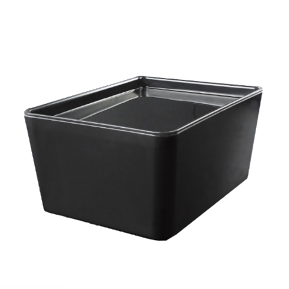 Контейнер VERSA XS, 1,3 л. с крышкой, цвет прозрачный черный