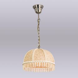 Citilux Базель CL407115 Подвесной светильник с абажуром Вышивка