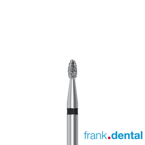 Бор алмазный черный Frank Dental типа FG - D.379.014.SG.FG
