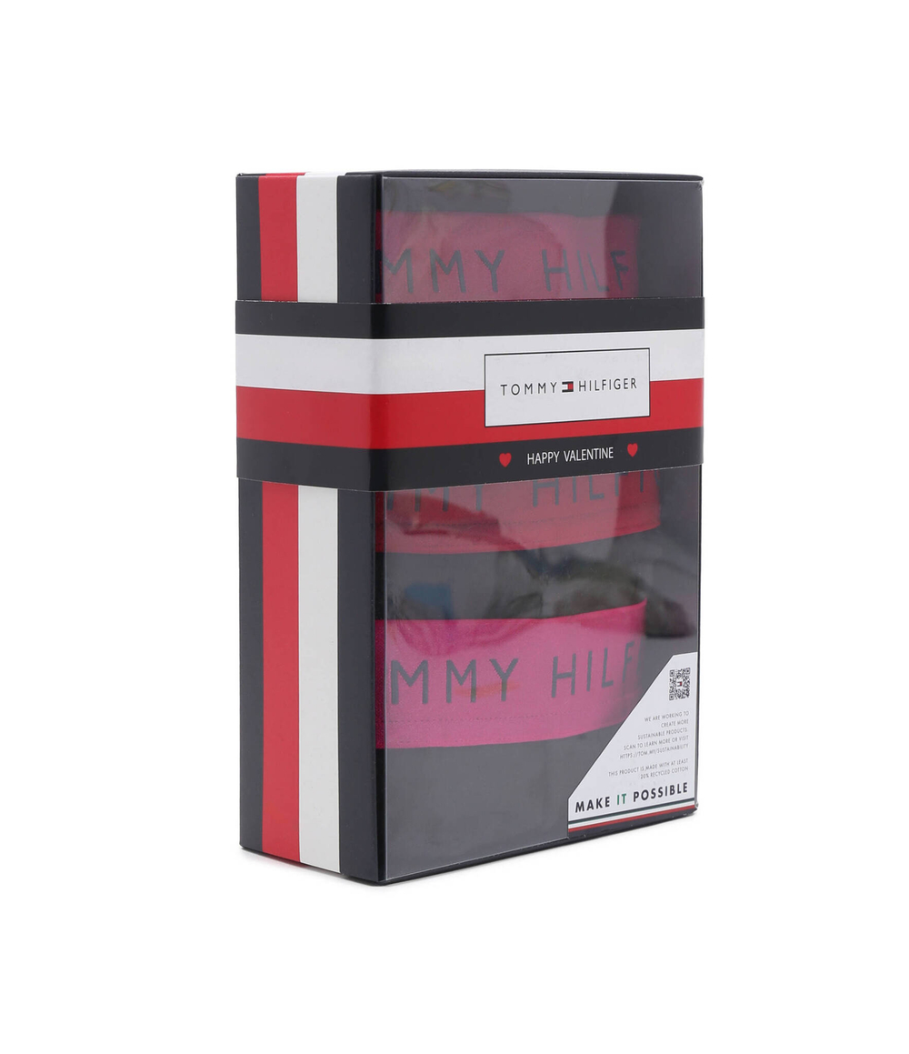 Трусики-боксеры 3шт. Tommy Hilfiger - черный(UM0UM03028)