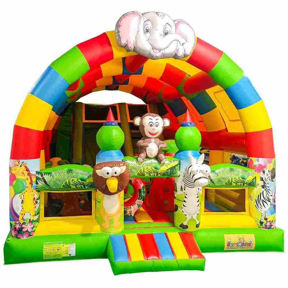 Коммерческий надувной батут «Страна Сафария 2» 8*6*6 м