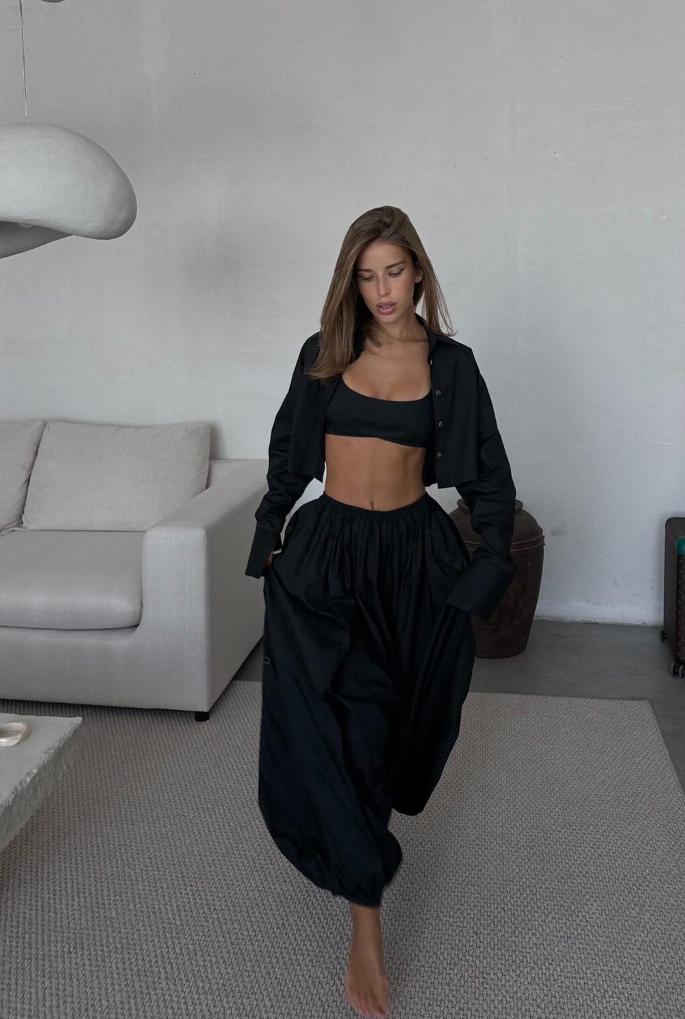 Костюм Жасмин, черный