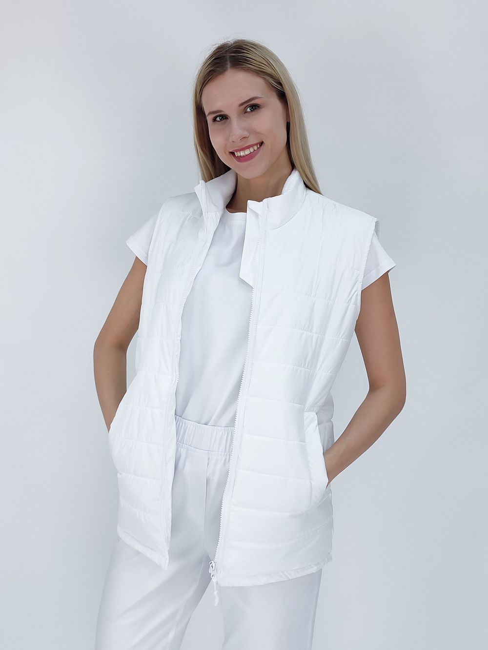 Жилет стеганый утепленный ЖИЛ.073