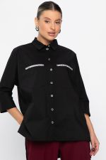 Рубашка Аристократка (черная) Б14440-10М LT Collection