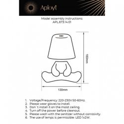 Зверь световой Aployt Ninon APL.673.14.01