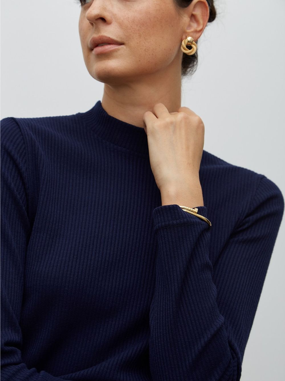 Водолазка синяя (размеры S, M)