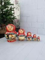 Матрёшка "с курочкой" пузо малая 5мест